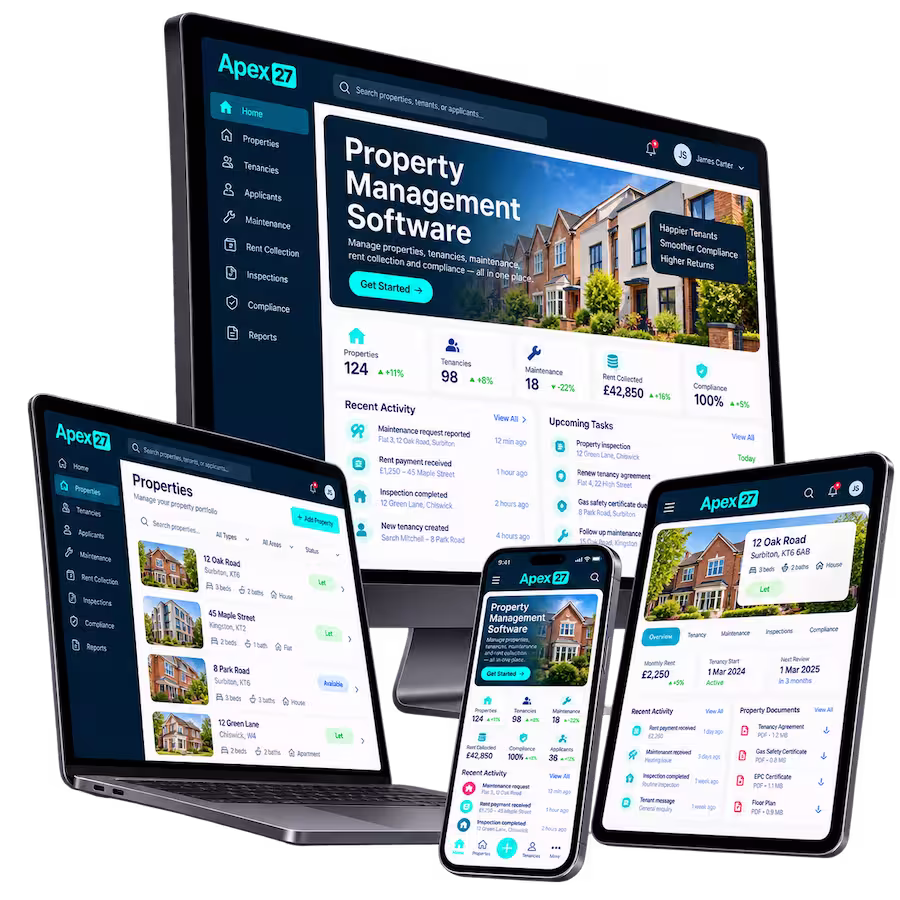 Apex27 Property Management Software